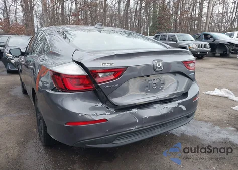 2021 Honda Insight Ex from USA, damaged, VIN 19XZE4F59ME010705